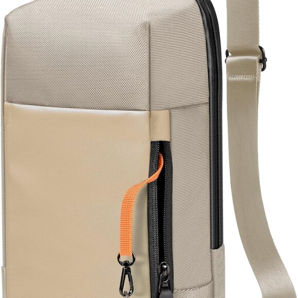 Versatile RFID-Blocking Sling Bag for Men - Perfect for Travel & Commuting - Picture 1 of 7